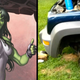 Illustration for article titled Temporarily Superhuman Daughter Lifts Jeep Off Injured Dad